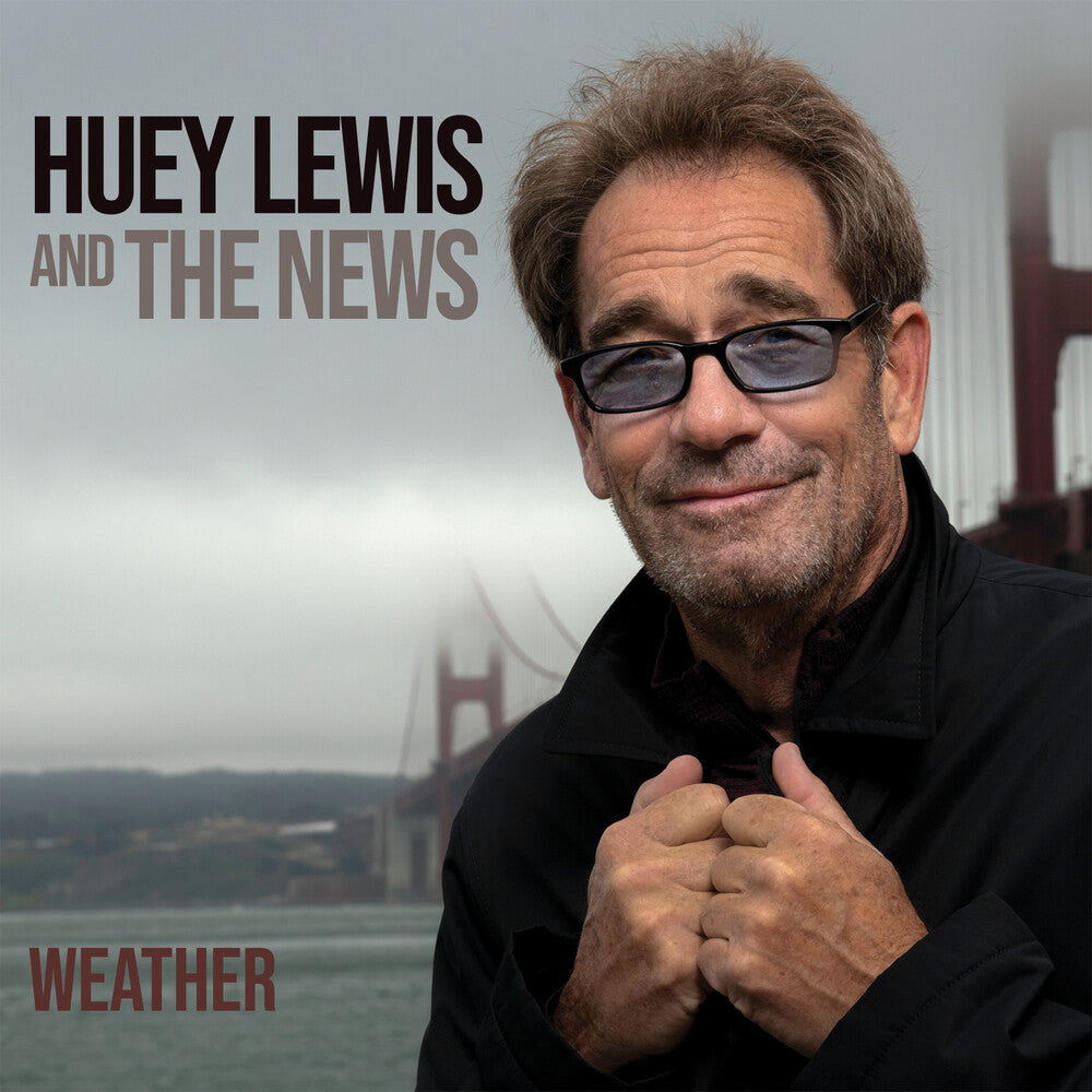 the album cover for Huey Lewis & The News - Weather [LP]