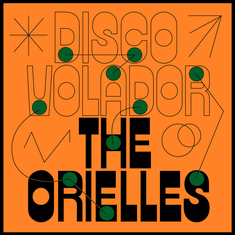 the album cover for The Orielles - Disco Volador [Limited Edition Green LP]