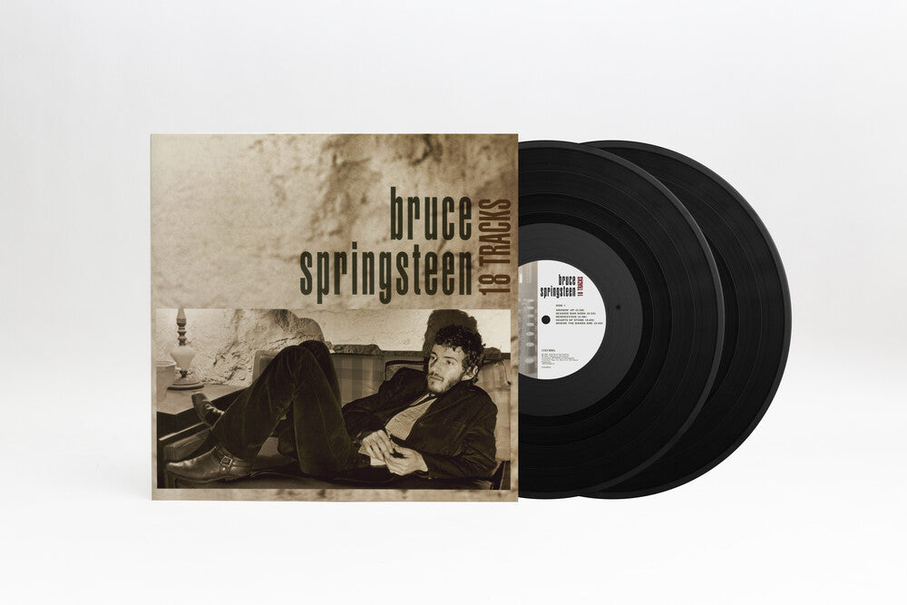 the album cover for Bruce Springsteen - 18 Tracks [LP]