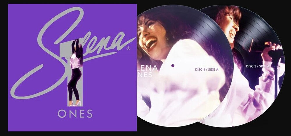 the album cover for Selena - Ones (Re-Release) [Limited Edition Picture Disc 2 LP]