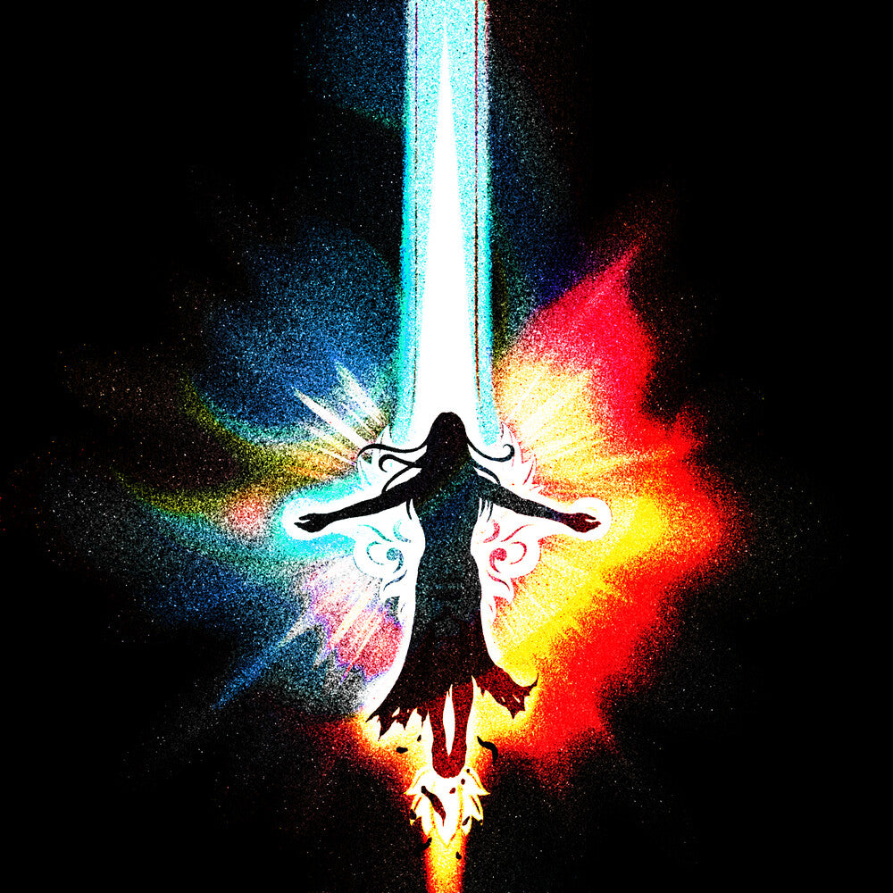 the album cover for Magic Sword - Endless [Blue LP]