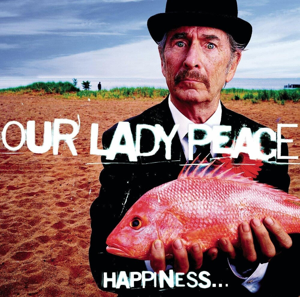 the album cover for Our Lady Peace - Happiness Is Not A Fish That You Can Catch
