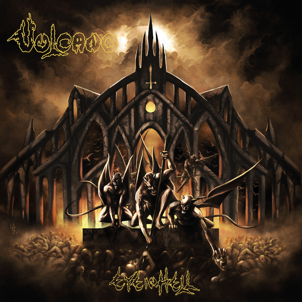 the album cover for Vulcano - Eye In Hell