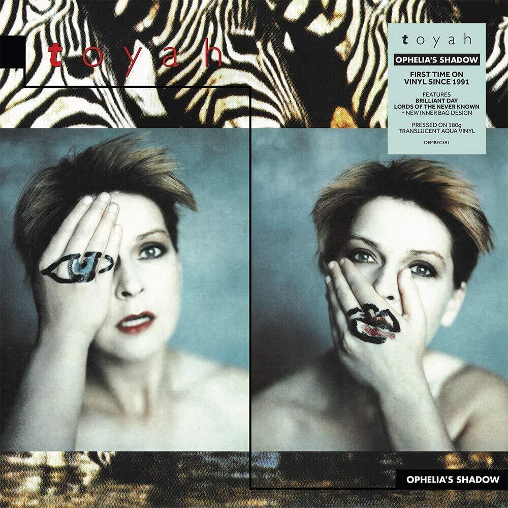 the album cover for Toyah - Ophelia's Shadow [180-Gram Translucent Aqua Colored Vinyl]