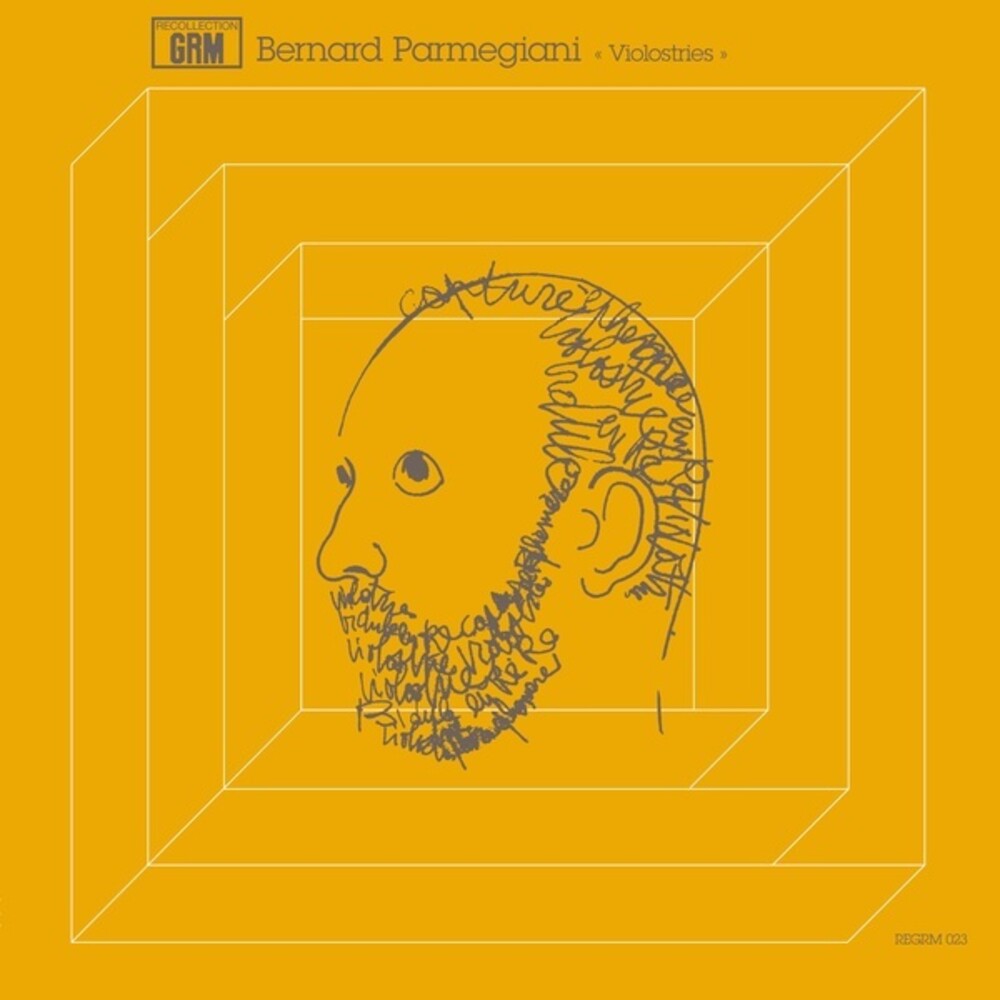 the album cover for Bernard Parmegiani - Violostries