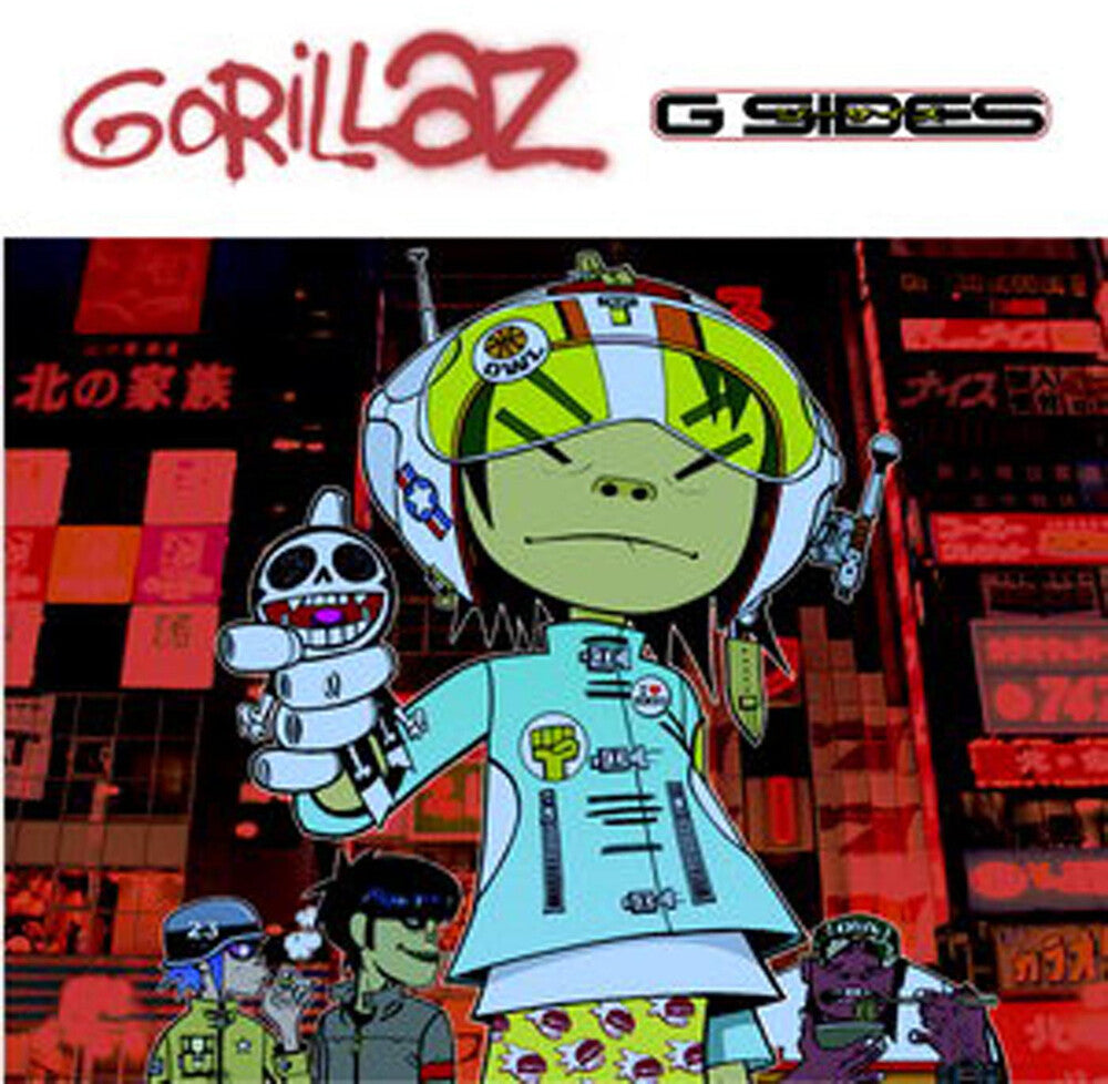 the album cover for Gorillaz - G-Sides [RSD Drops Aug 2020]