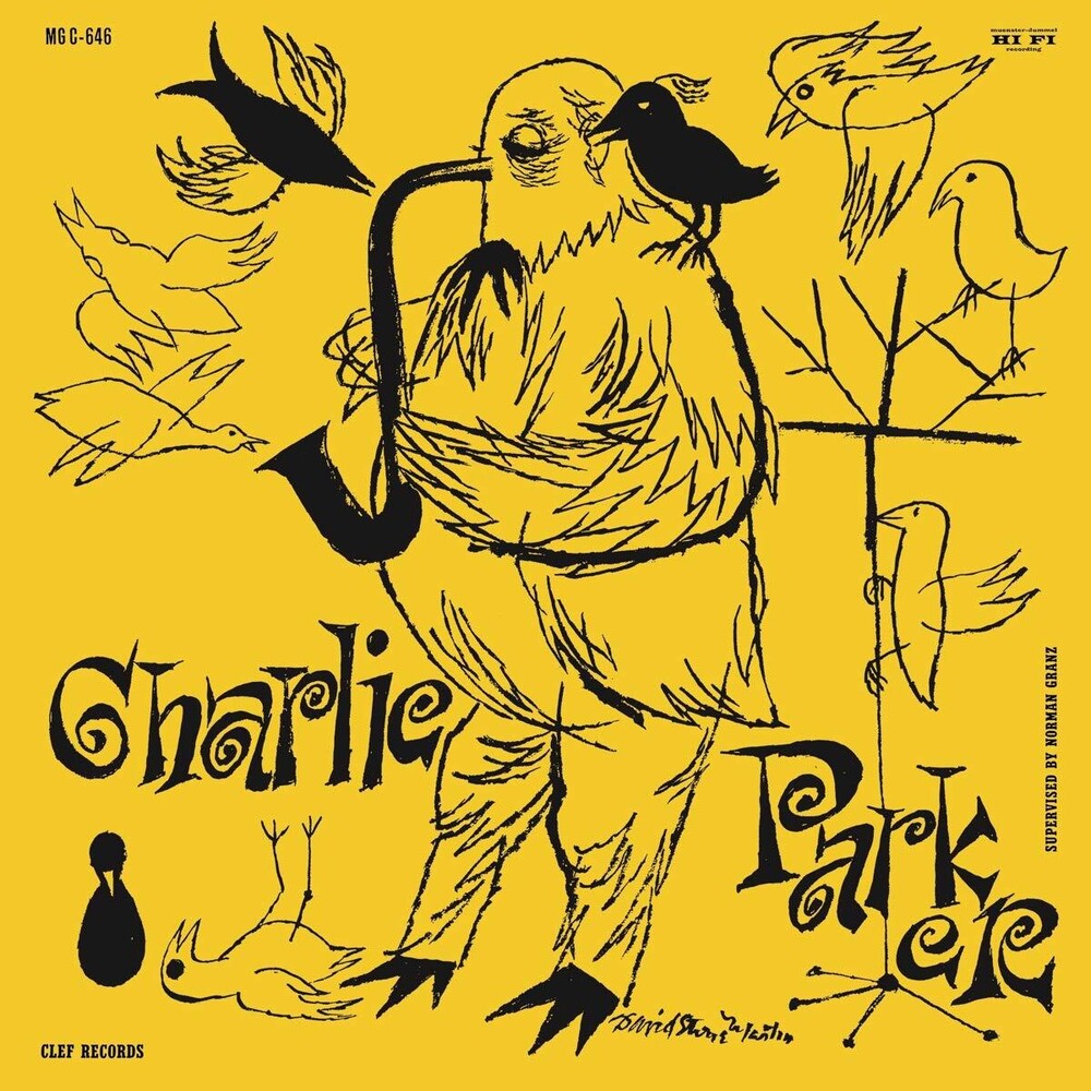 the album cover for Charlie Parker - The Magnificent Charlie Parker [LP]