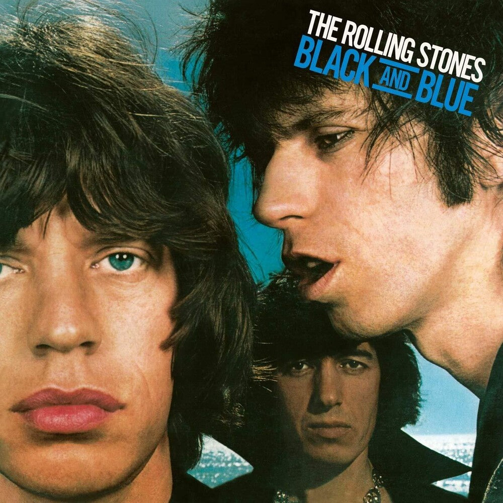the album cover for The Rolling Stones - Black And Blue: Remastered [LP]