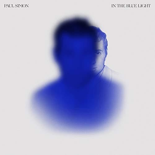 the album cover for Paul Simon - In The Blue Light [LP]