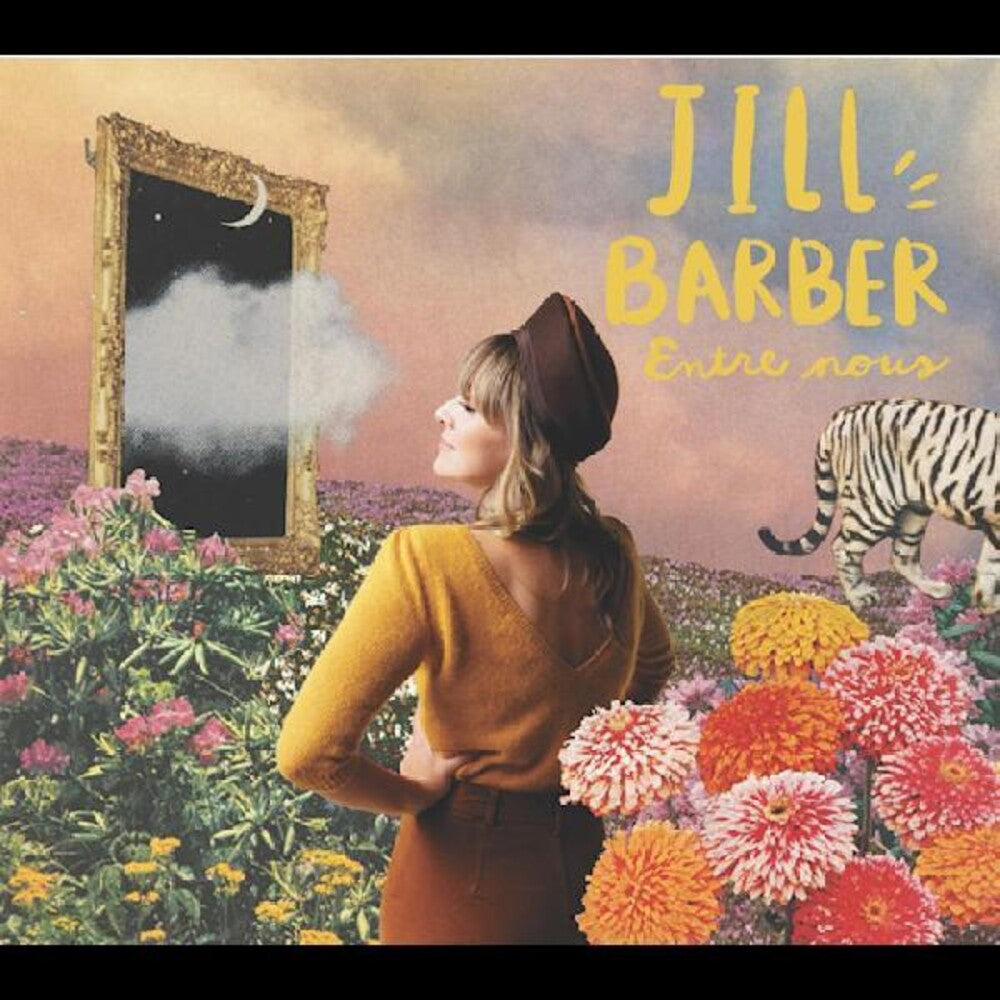 the album cover for Jill Barber - Entre Nous (Mimosa Coloured Vinyl) [Colored Vinyl]