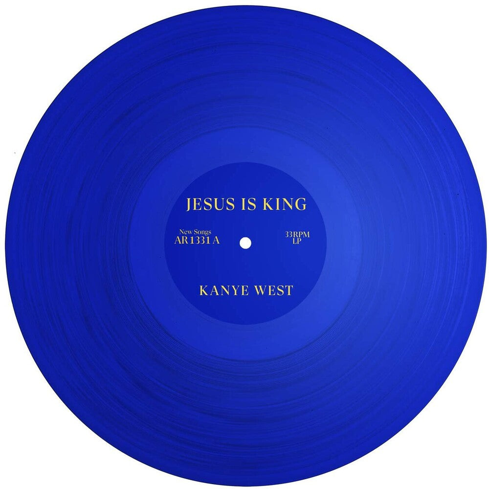 the album cover for Kanye West - JESUS IS KING [LP]