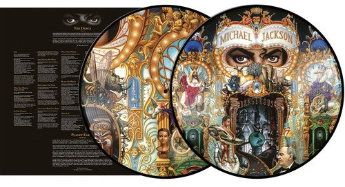 the album cover for Michael Jackson - Dangerous [Picture Disc LP]