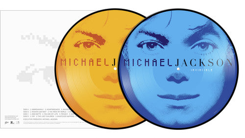 the album cover for Michael Jackson - Invincible [Picture Disc LP]