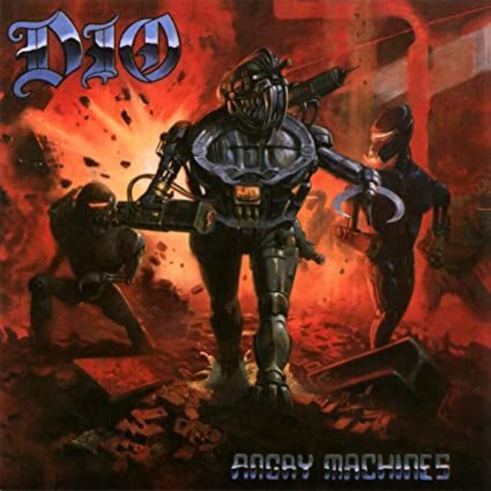 the album cover for Dio - Angry Machines
