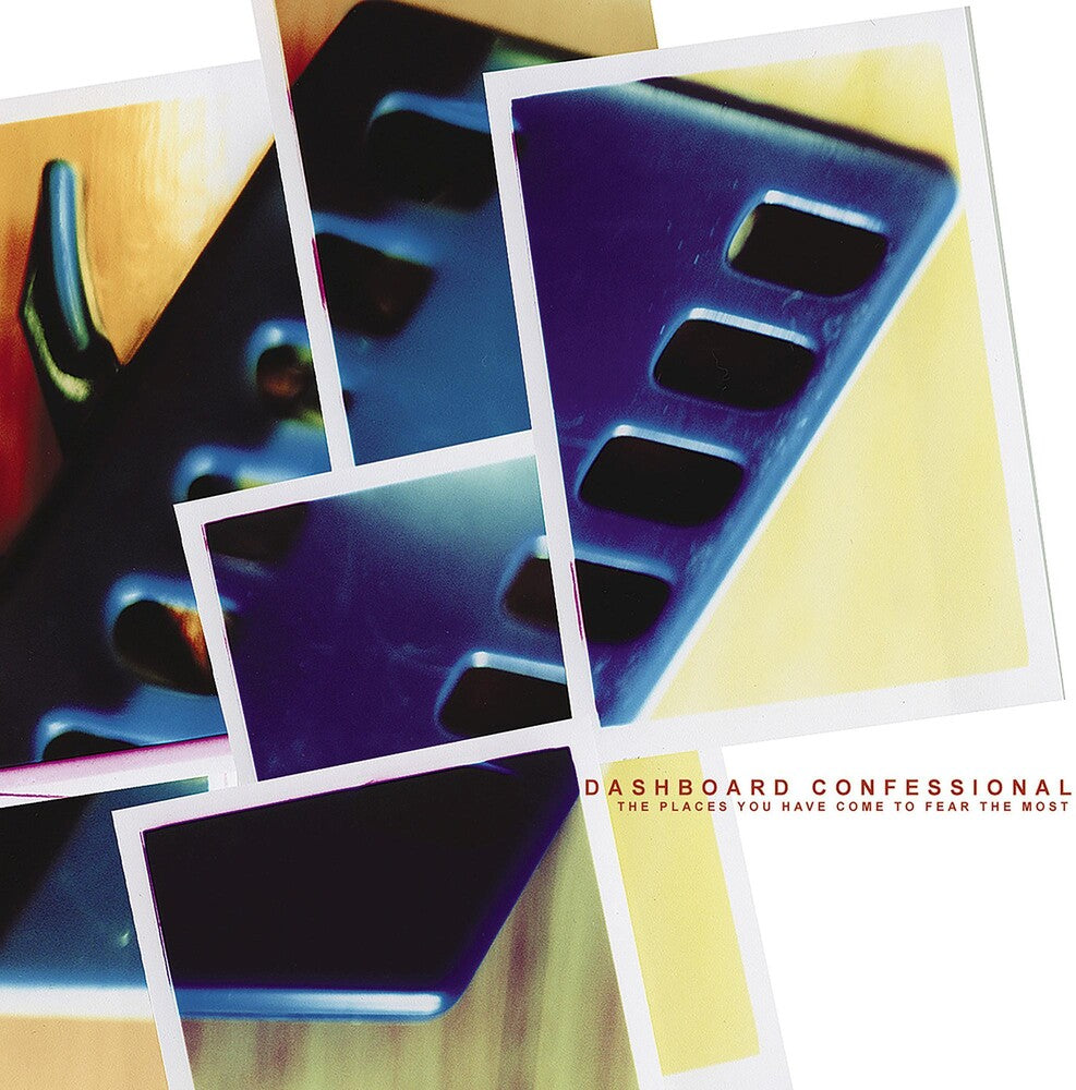 the album cover for Dashboard Confessional - The Places You Have Come To Fear The Most [Indie Exclusive Limited Edition Color LP]