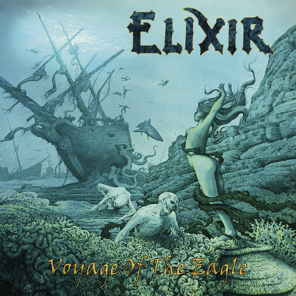 the album cover for Elixir - Voyage Of The Eagle