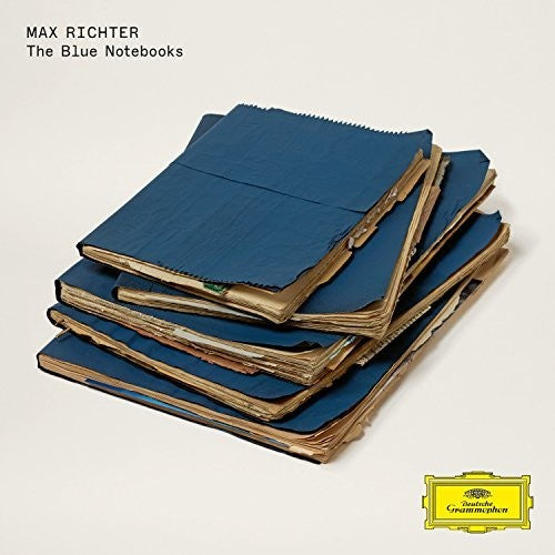 the album cover for Max Richter - Blue Notebooks [Deluxe]