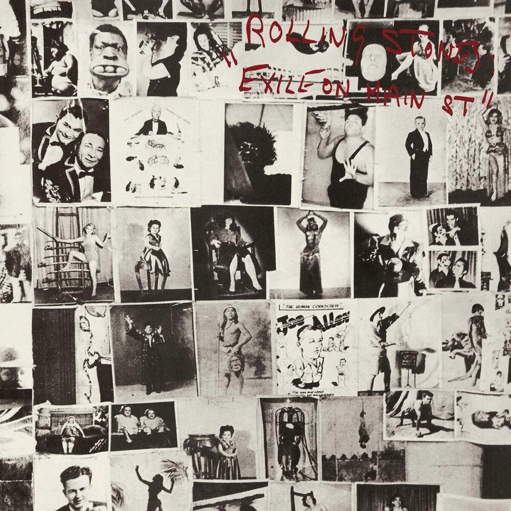 the album cover for The Rolling Stones - Exile On Main Street: Remastered [2 LP]