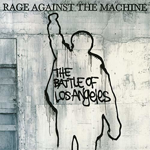 the album cover for Rage Against The Machine - The Battle Of Los Angeles [LP]