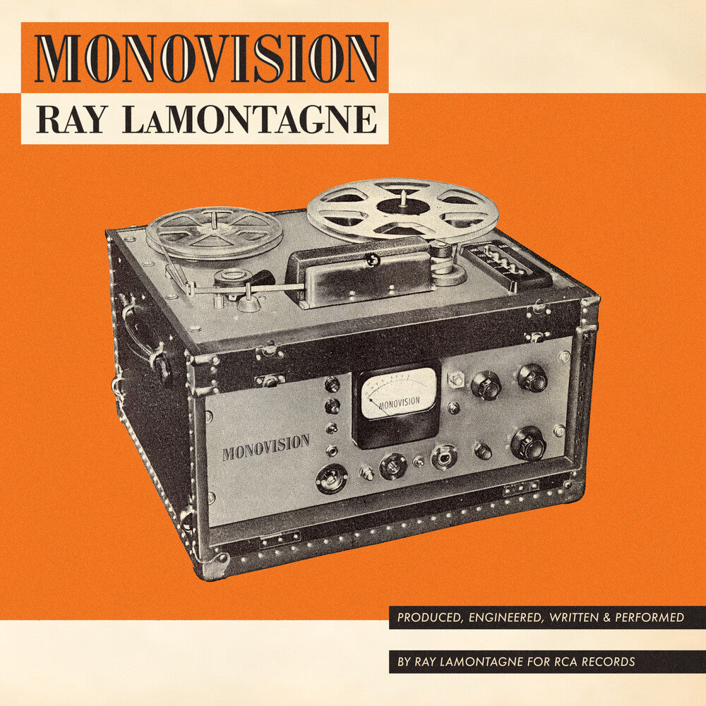 the album cover for Ray LaMontagne - Monovision [LP]