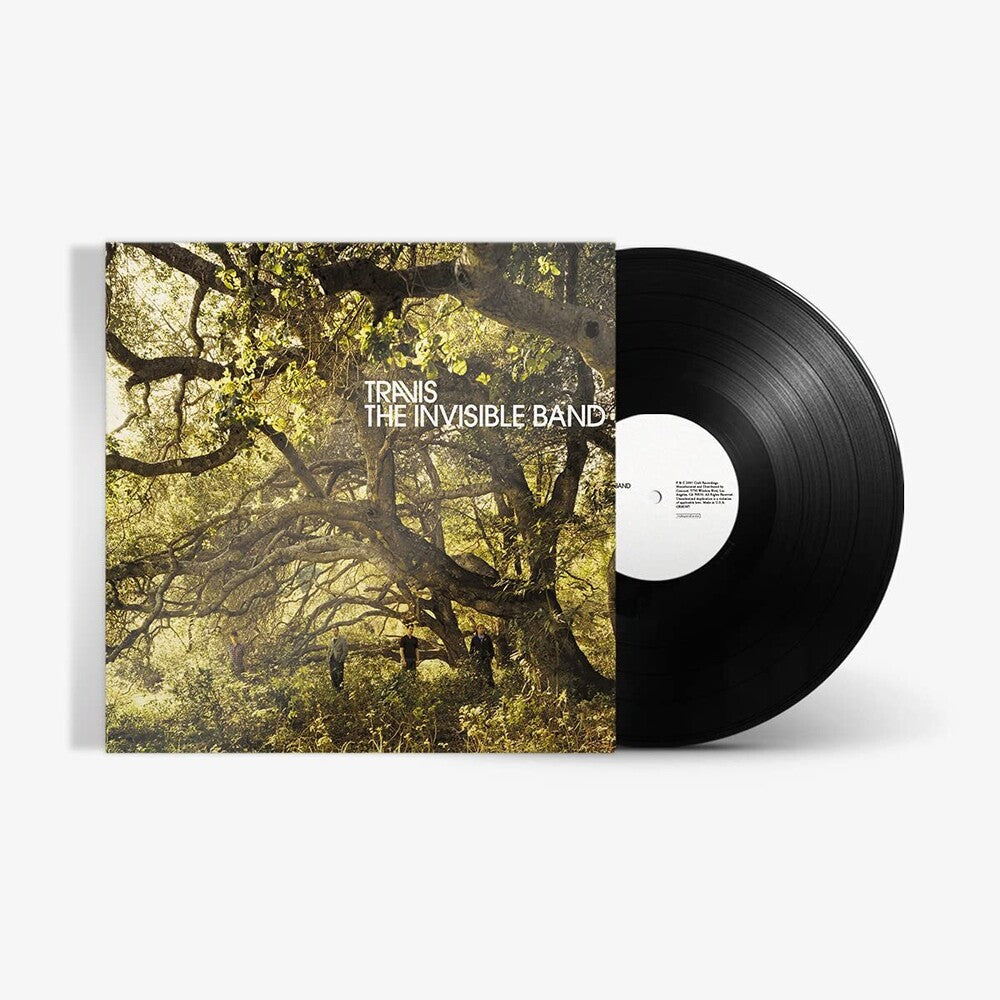 the album cover for Travis - The Invisible Band: 20th Anniversary [Black LP]