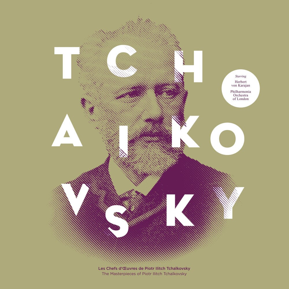 the album cover for Tchaikovsky - Les Chefs D'Douvres De Tchaikovsky