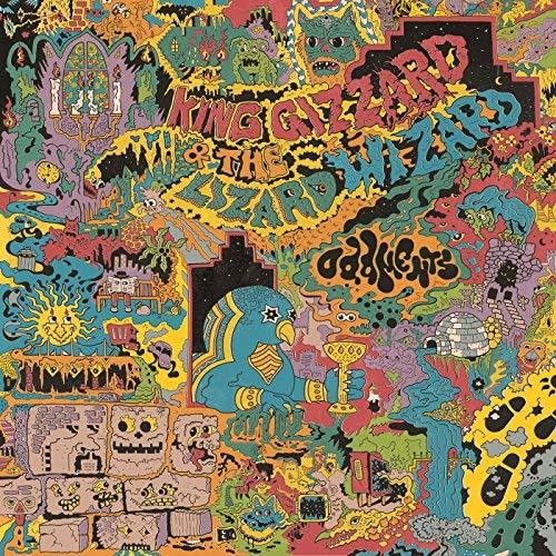 the album cover for King Gizzard & The Lizard Wizard - Oddments [Grimace Purple LP]