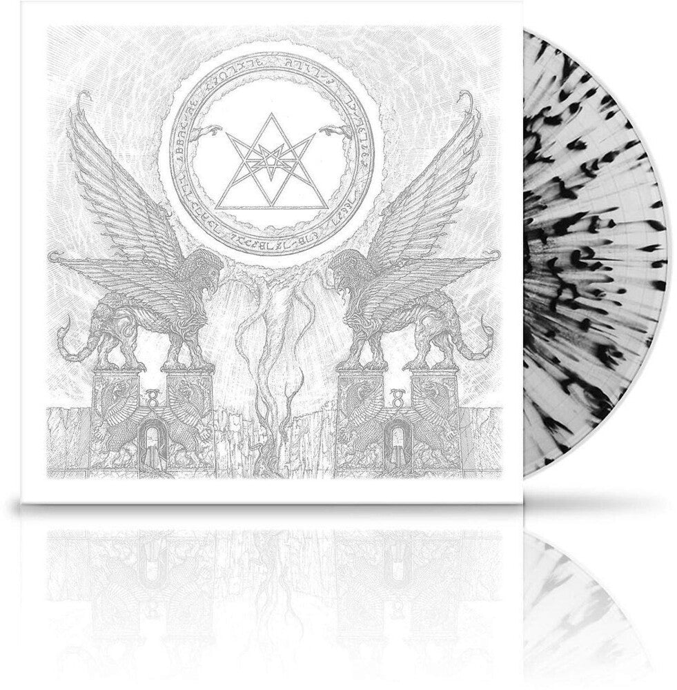 the album cover for Absu - Abzu [Clear w/ Black Splatter LP]