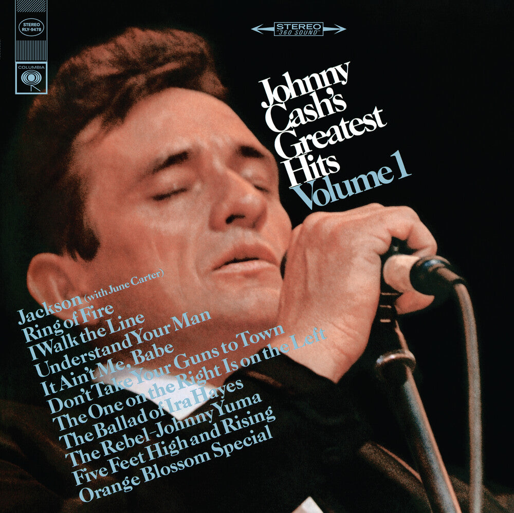 the album cover for Johnny Cash - Greatest Hits Volume 1