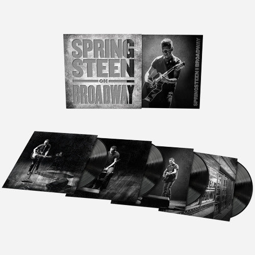 the album cover for Bruce Springsteen - Springsteen On Broadway [4LP]