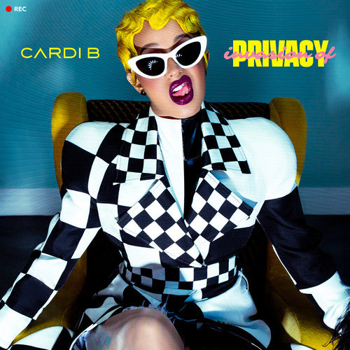 the album cover for Cardi B - Invasion Of Privacy [2LP]