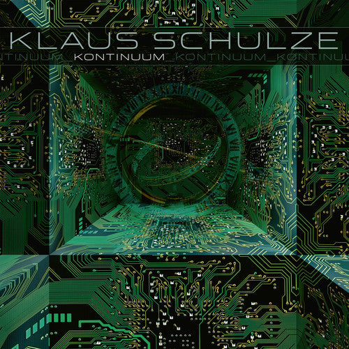 the album cover for Klaus Schulze - Kontinuum