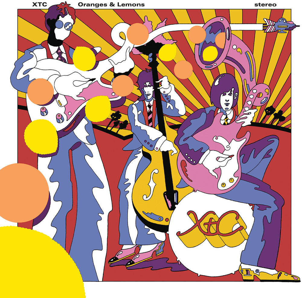 the album cover for Xtc - Oranges & Lemons [Import 200gm 2LP]