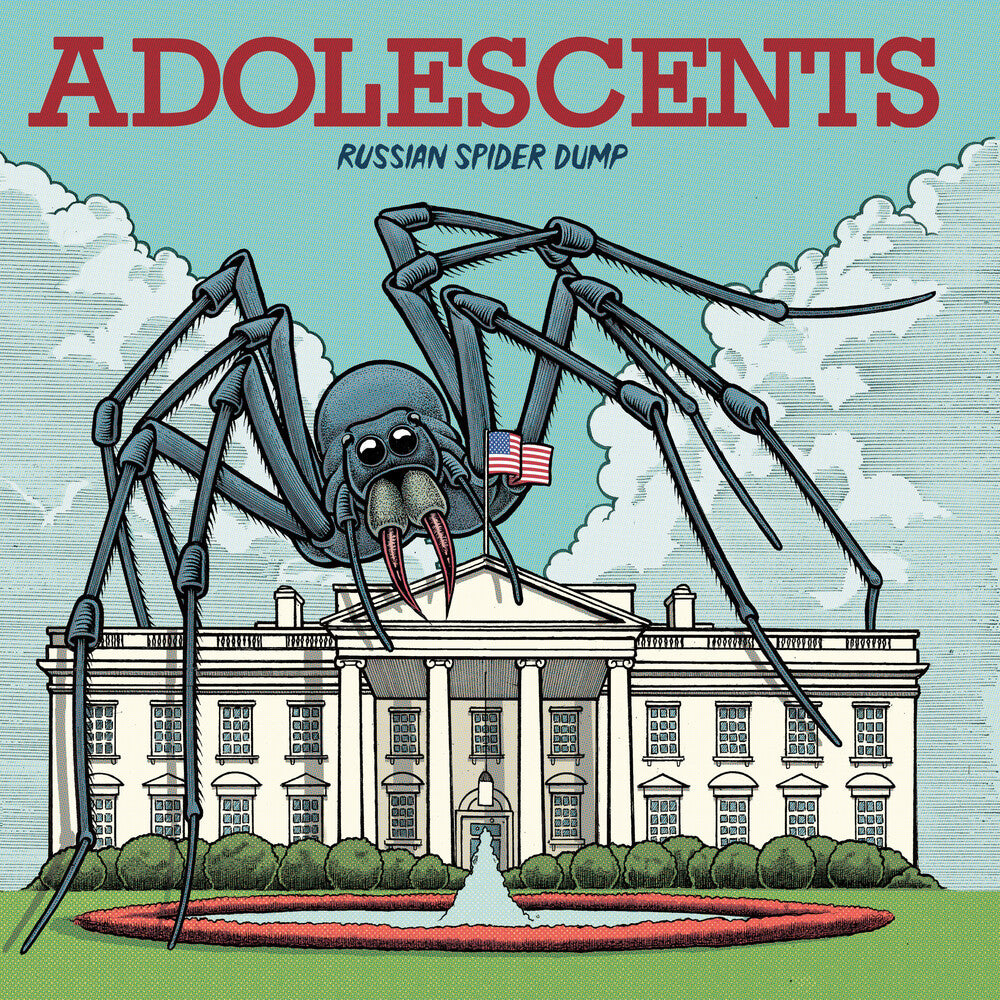 the album cover for Adolescents - Russian Spider Dump [Colored Vinyl]