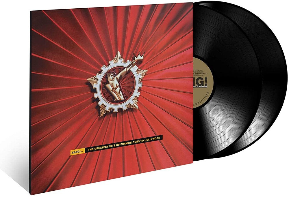the album cover for Frankie Goes To Hollywood - Bang!... The Greatest Hits Of Frankie Goes To Hollywood [2LP]