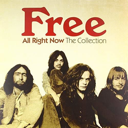 the album cover for Free - All Right Now: The Collection