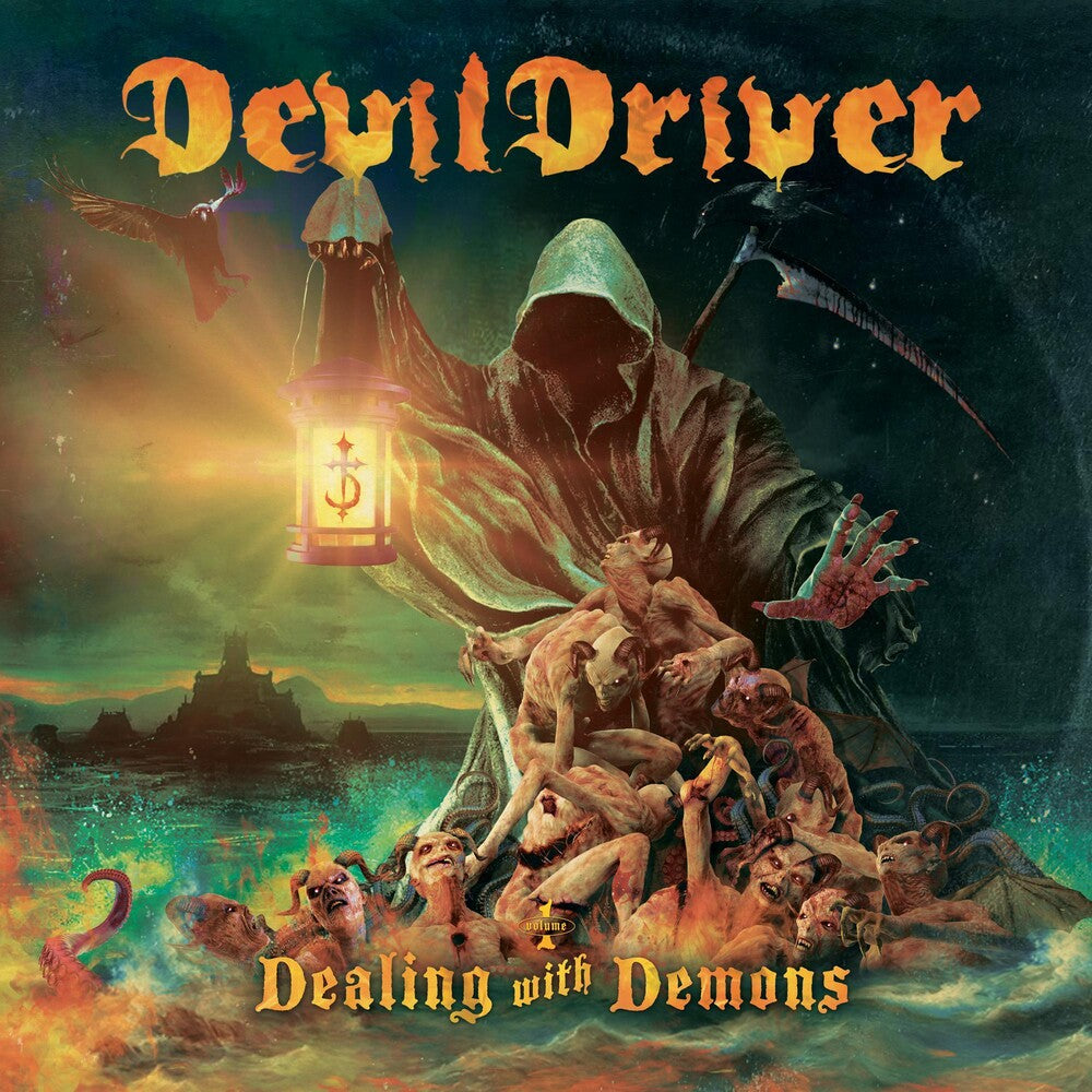 the album cover for DevilDriver - Dealing With Demons I [Limited Edition Picture Disc LP]
