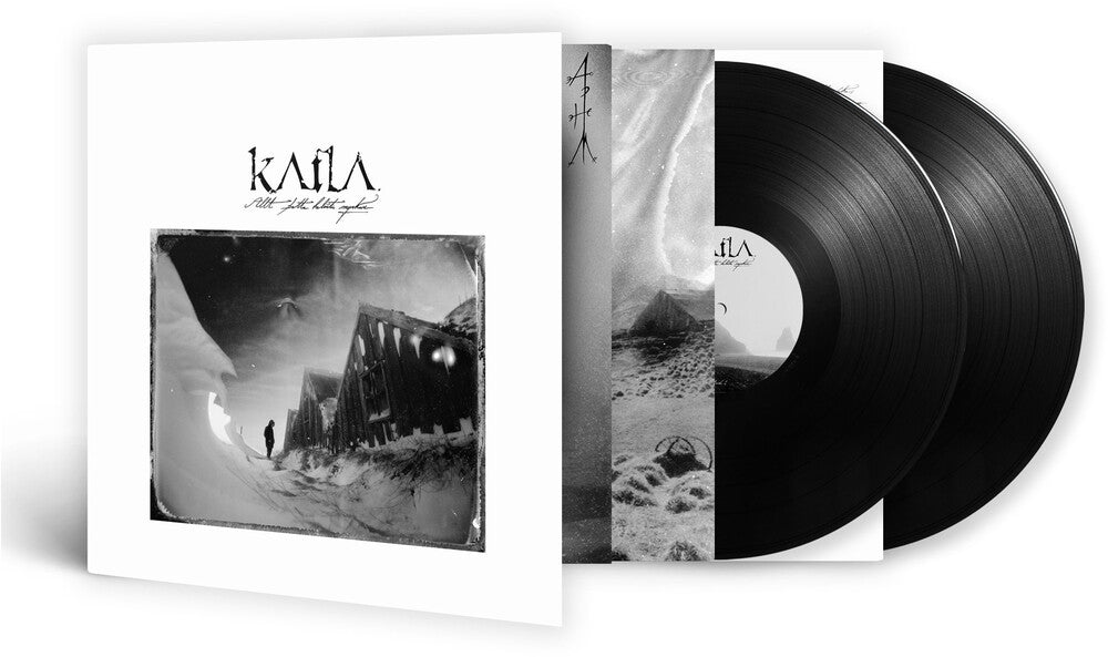 the album cover for Katla - Allt Thetta Helvitis Myrkur