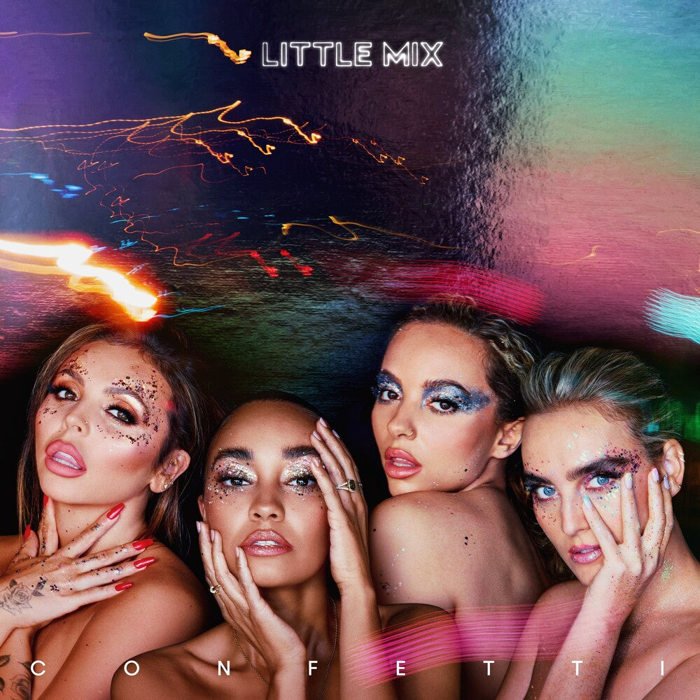 the album cover for Little Mix - Confetti [Import LP]