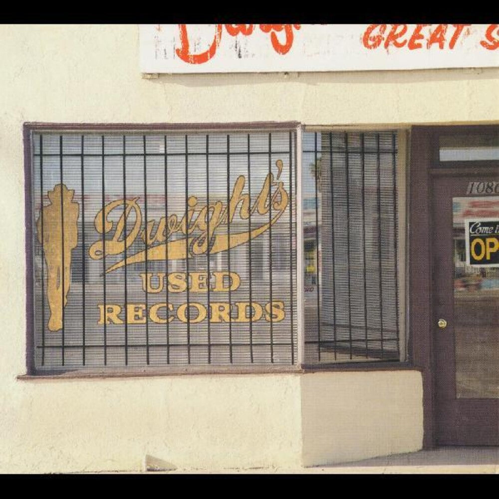 the album cover for Dwight Yoakam - Dwight's Used Records [Limited Edition Gold LP]