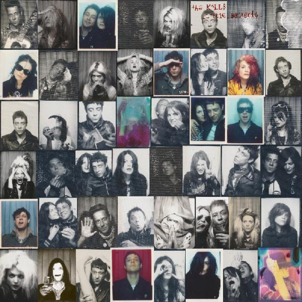 the album cover for The Kills - Little Bastards [Indie Exclusive Limited Edition Neon Yellow 2LP]