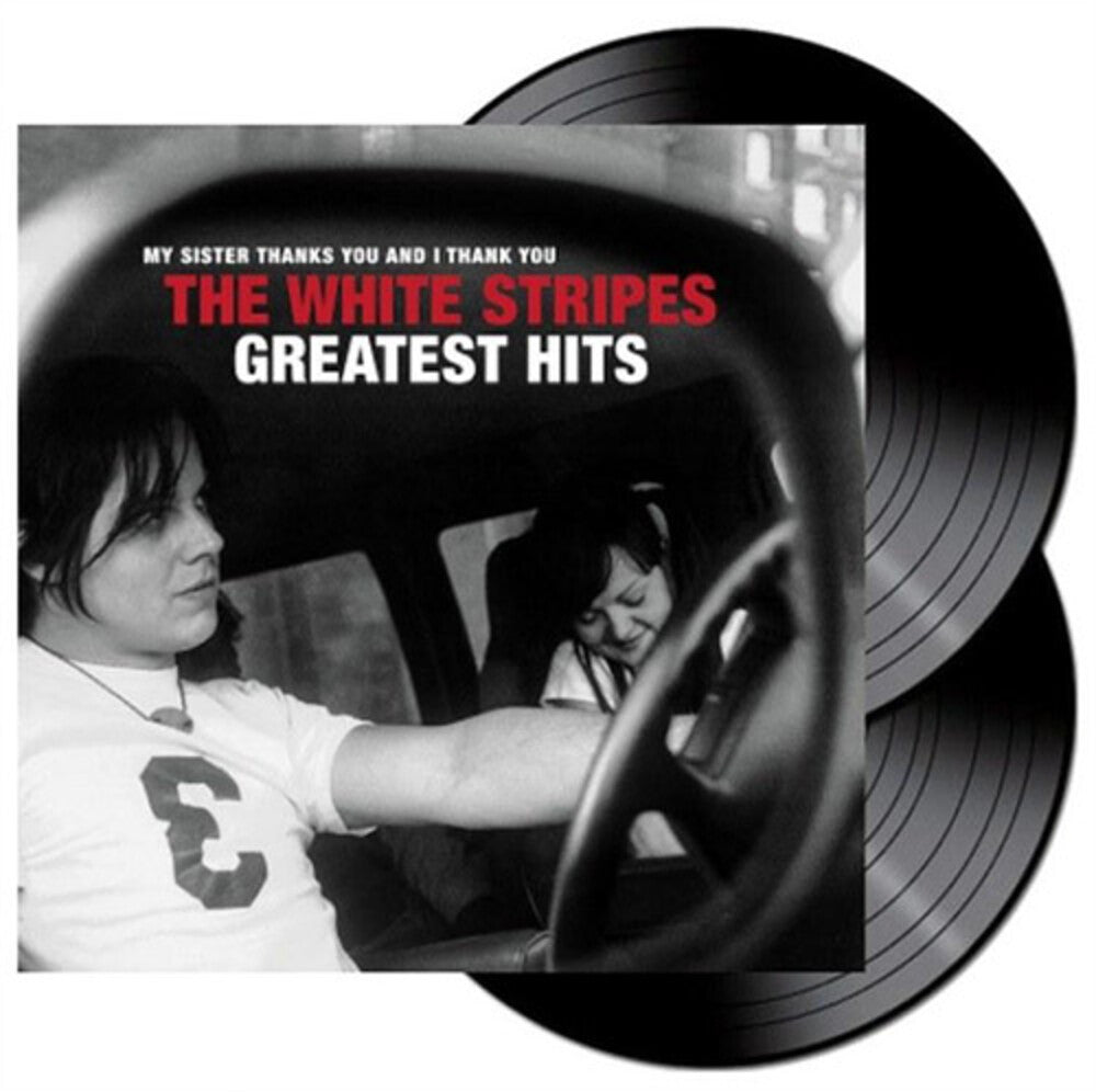 the album cover for The White Stripes - The White Stripes Greatest Hits [2LP]