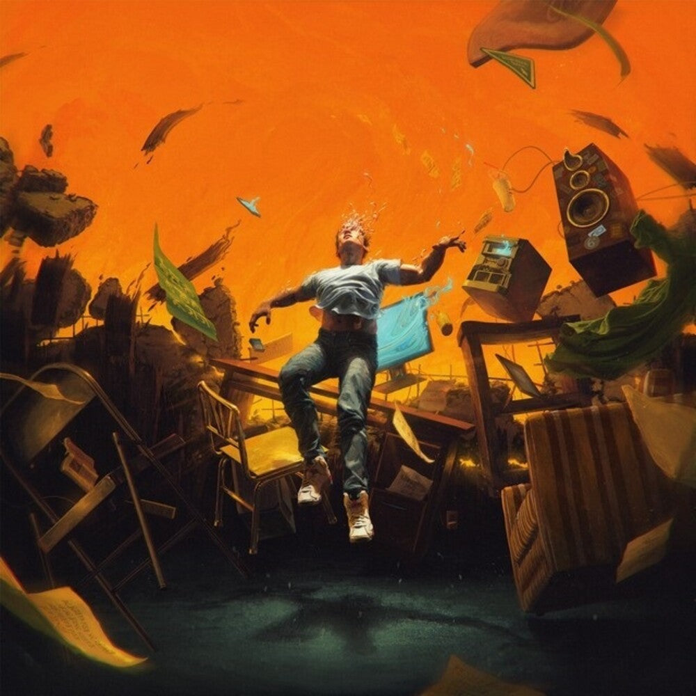 the album cover for Logic - No Pressure [LP]