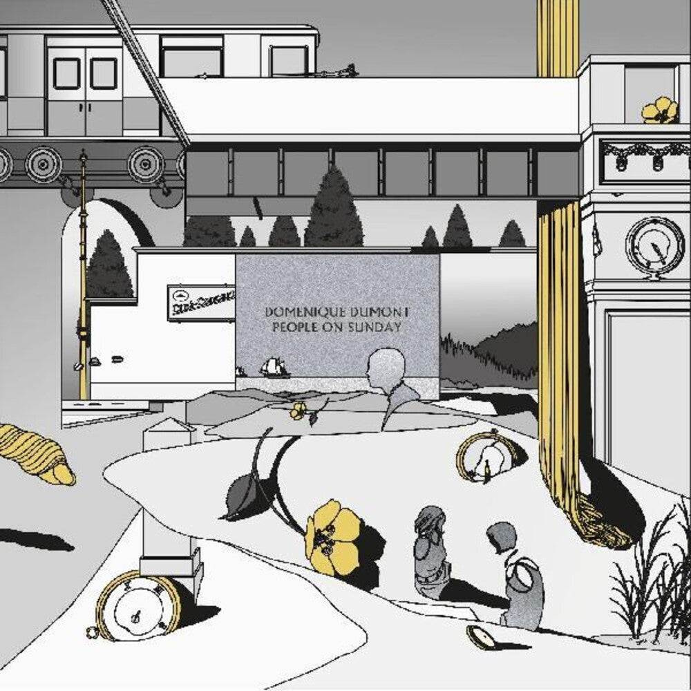 the album cover for Domenique Dumont - People On Sunday [LP]
