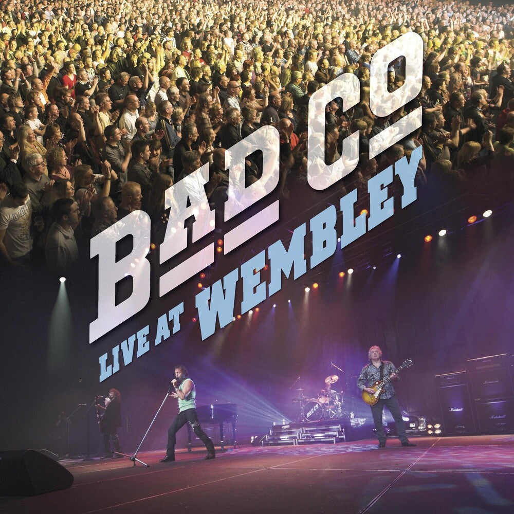 the album cover for Bad Company - Live At Wembley
