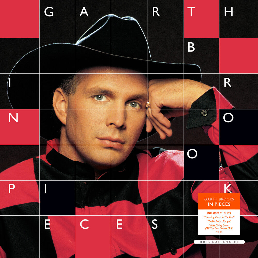 the album cover for Garth Brooks - In Pieces