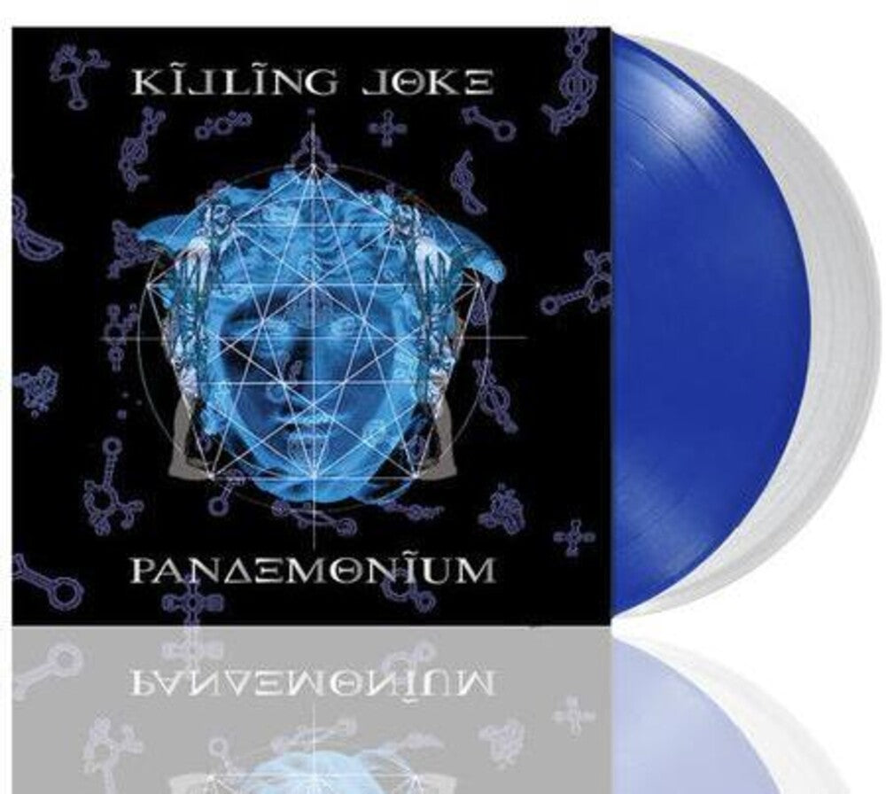 the album cover for Killing Joke - Pandemonium [Blue/Ultraclear 2LP]