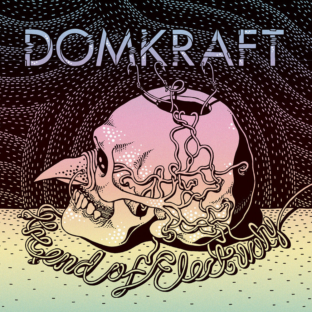 the album cover for Domkraft - End of Electricity (Oxblood Red Vinyl)