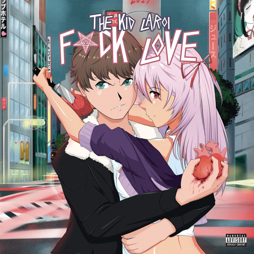 the album cover for Kid Laroi - F*ck Love