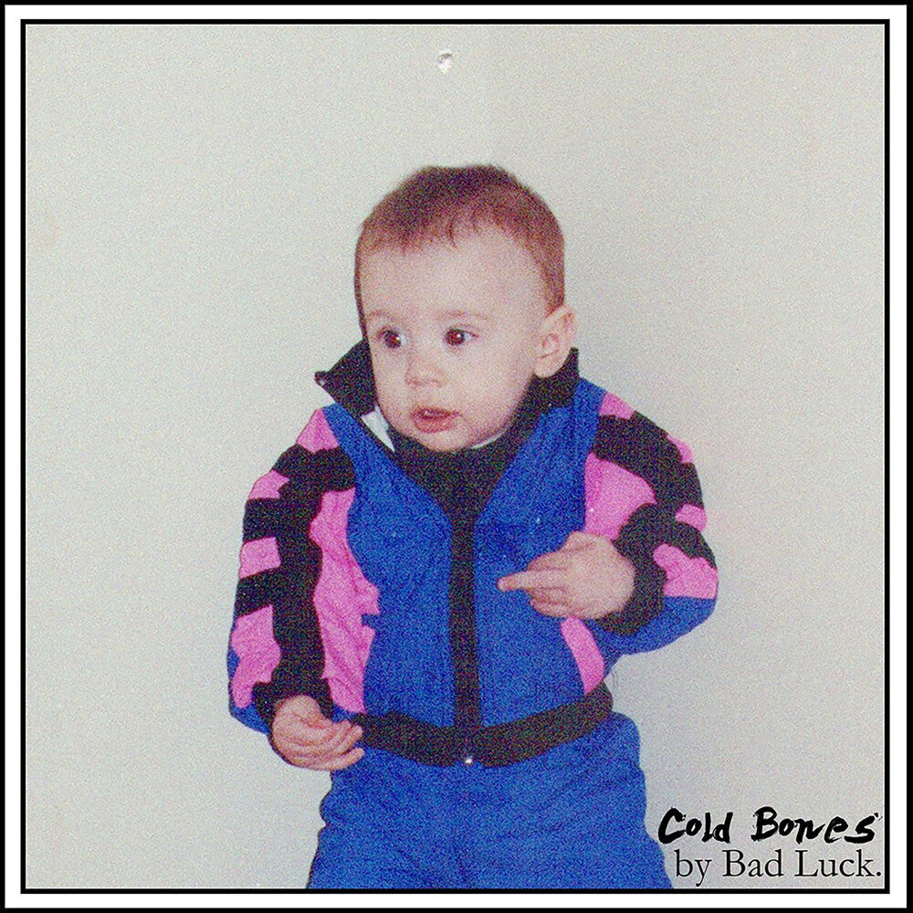 the album cover for Bad Luck. - Cold Bones [Limited Edition Crayola Melt Variant LP]